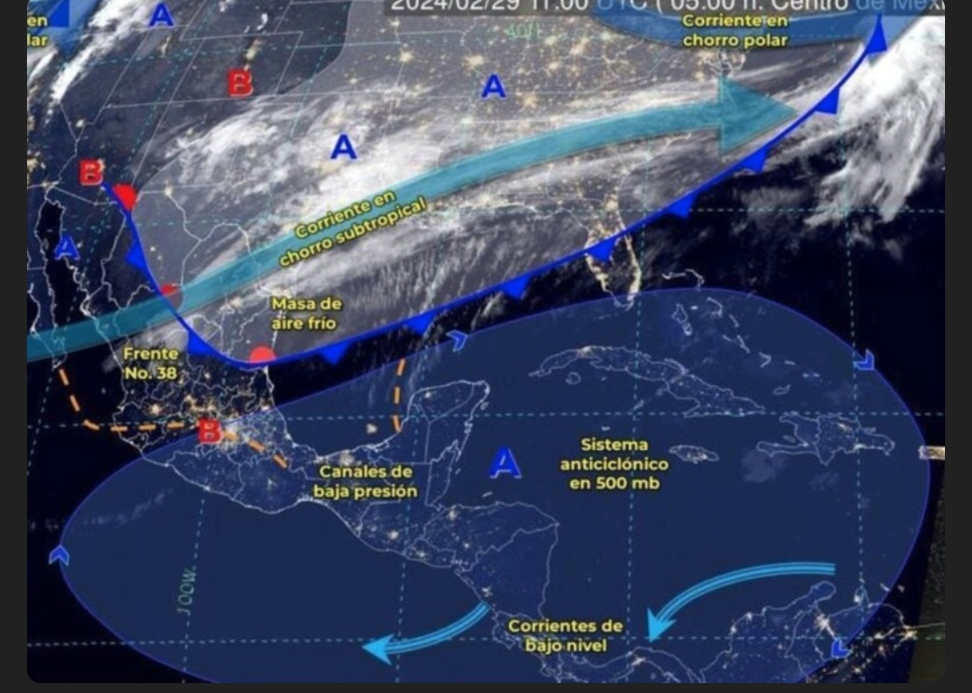 Continuarán las Lluvias en Tamaulipas