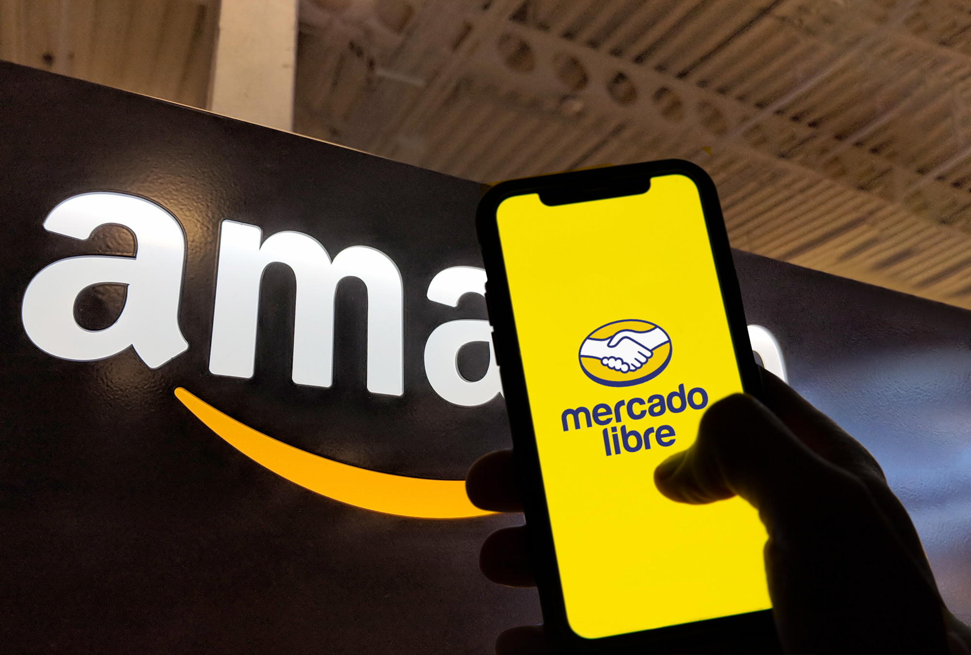 Mercado Libre y Amazon