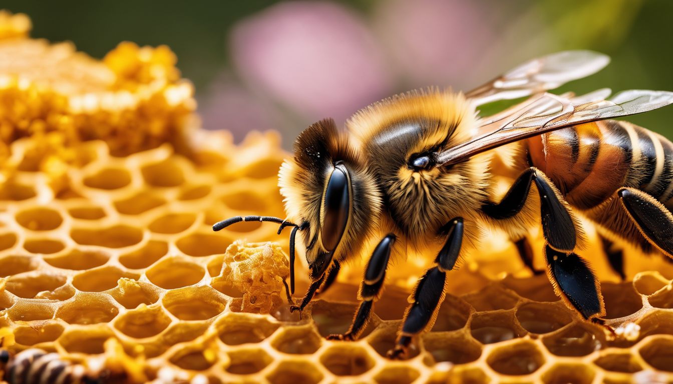 Alimentar a las abejas con naranjas