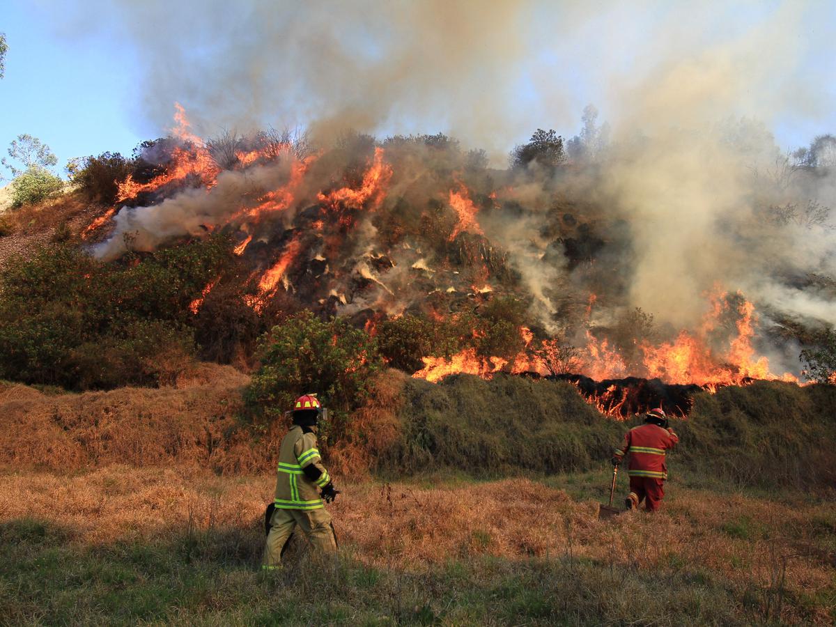 Riesgo de incendios en Victoria