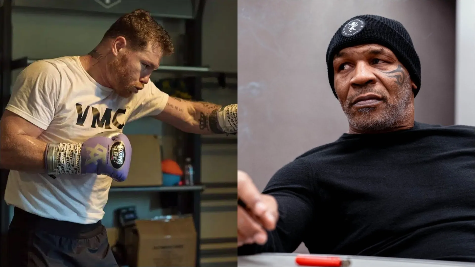 Mike Tyson y Canelo Álvarez