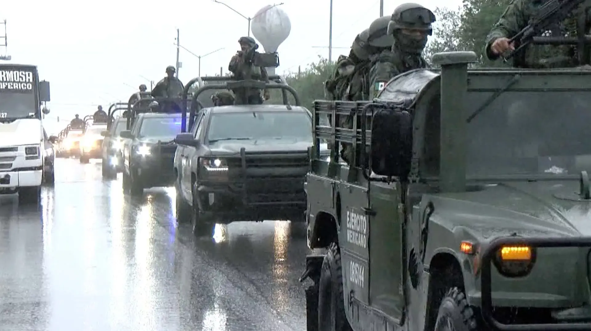 Refuerzo militar en Reynosa