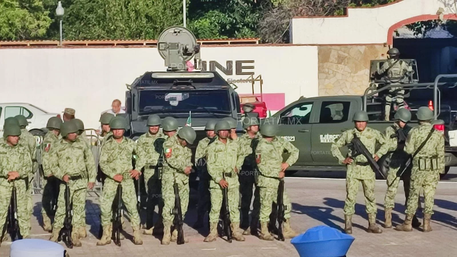 Ejército Mexicano en Ciudad Victoria