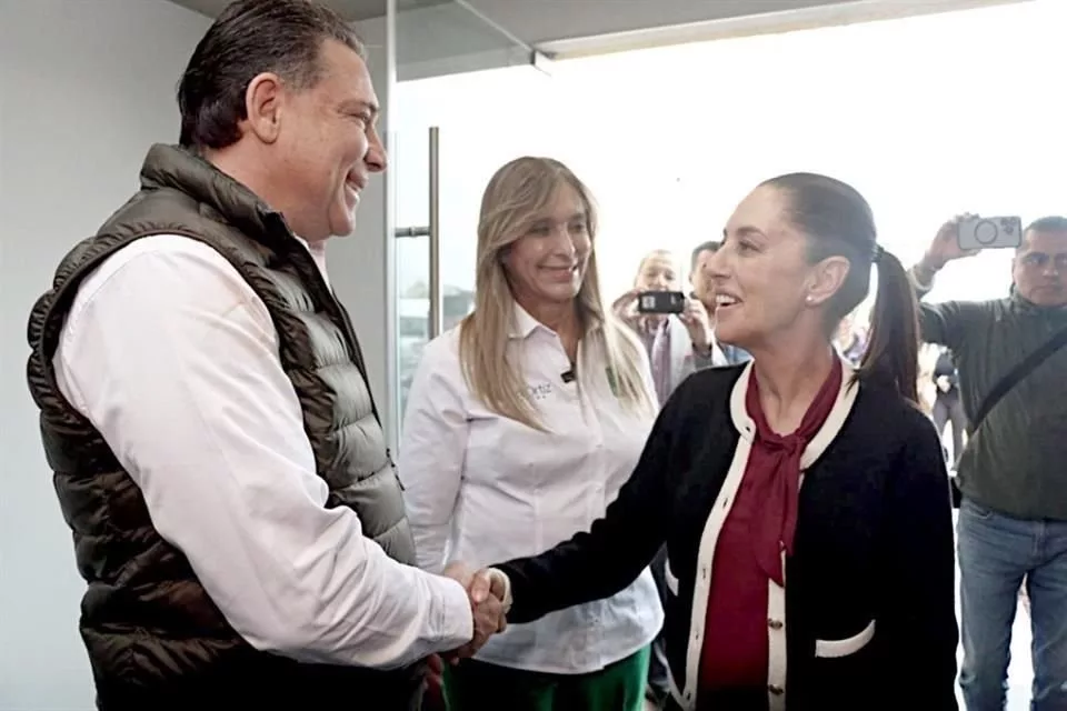 Eugenio Hernández Flores, Claudia Sheinbaum y Maki