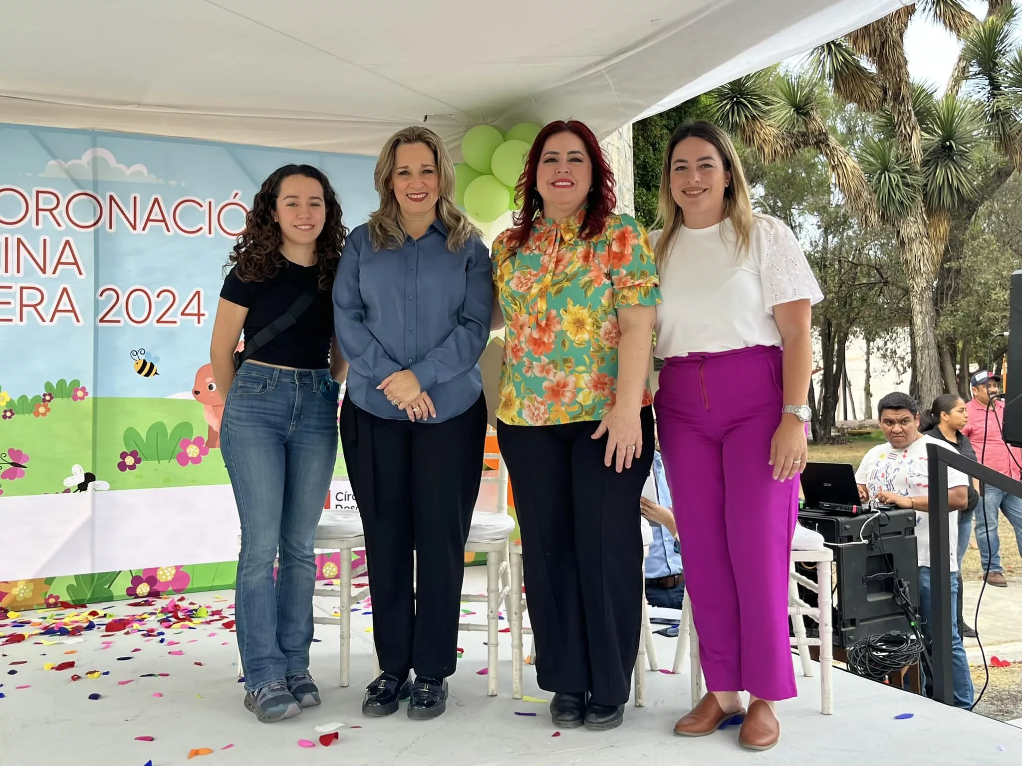 Isolda Rendón el Festival de Primavera 2024 del Círculo Infantil UAT