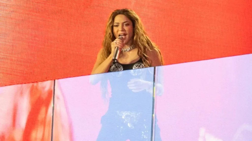 Shakira en Times Square