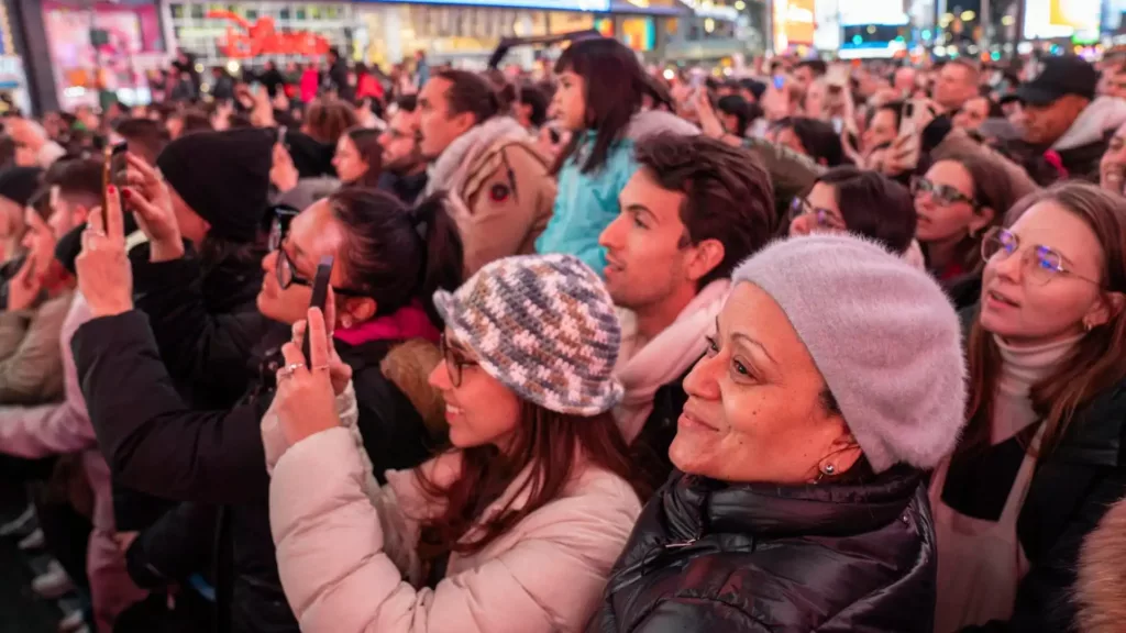 Shakira en Times Square