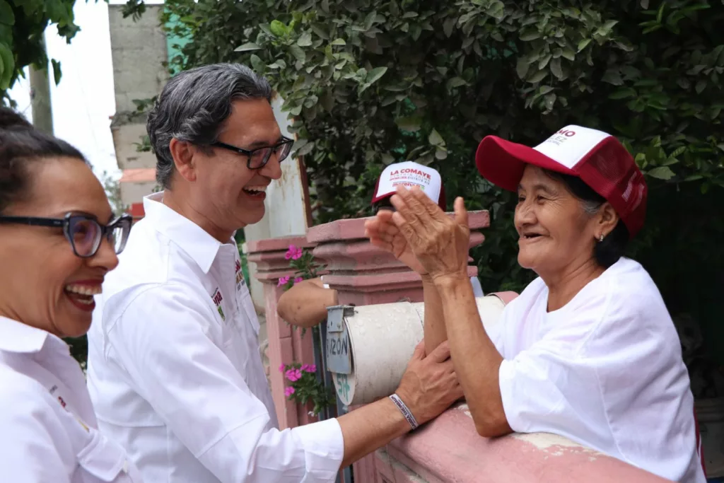 La colonia Emiliano Zapata respalda con entusiasmo a Erasmo González para alcalde