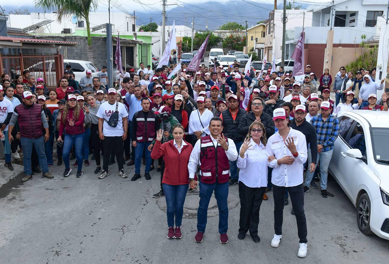 Lalo Gattás Avanza en su Campaña Bajo la Lluvia en Victoria