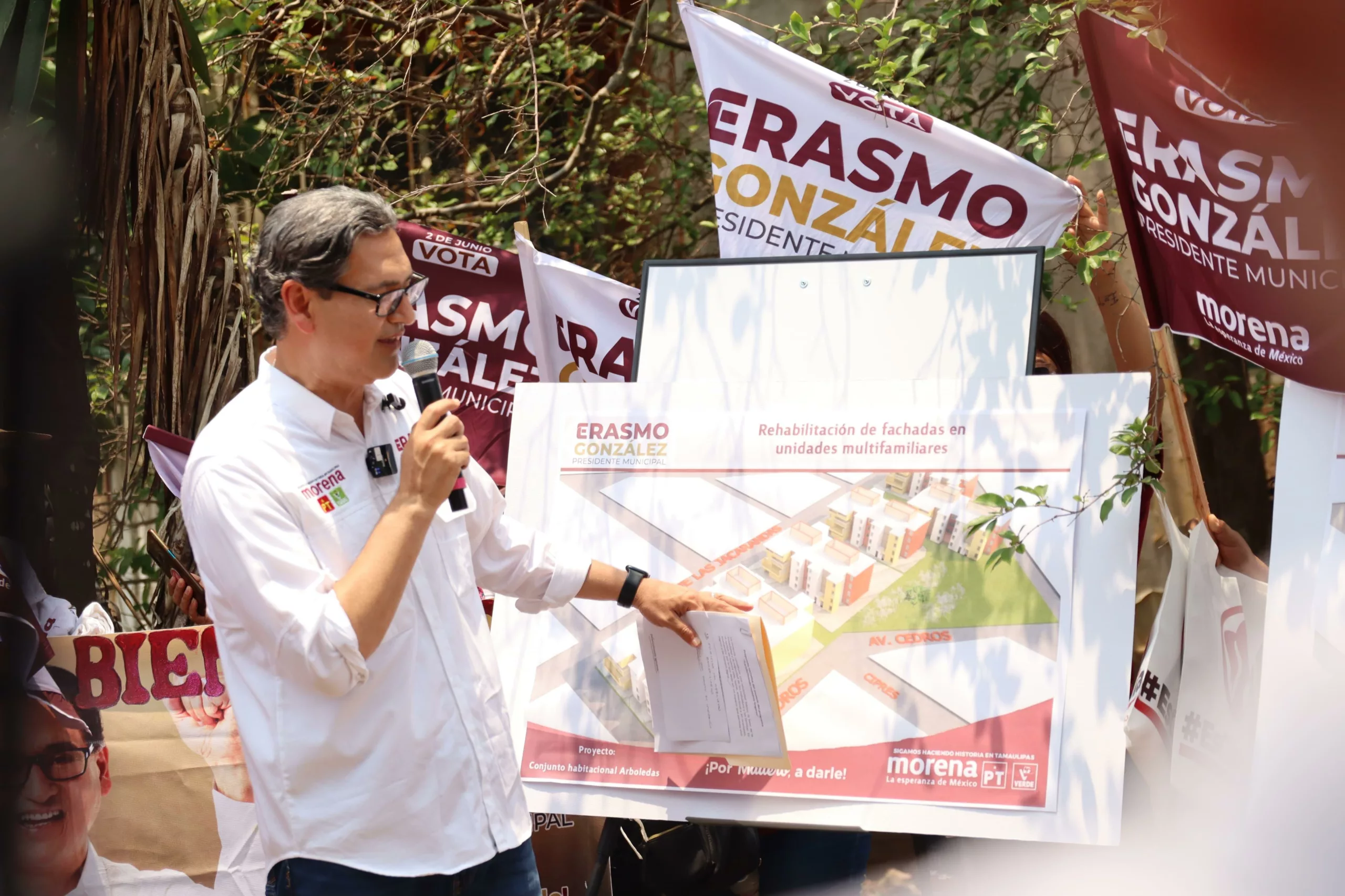 Erasmo González Lanza “Transformando Hogares” en Ciudad Madero