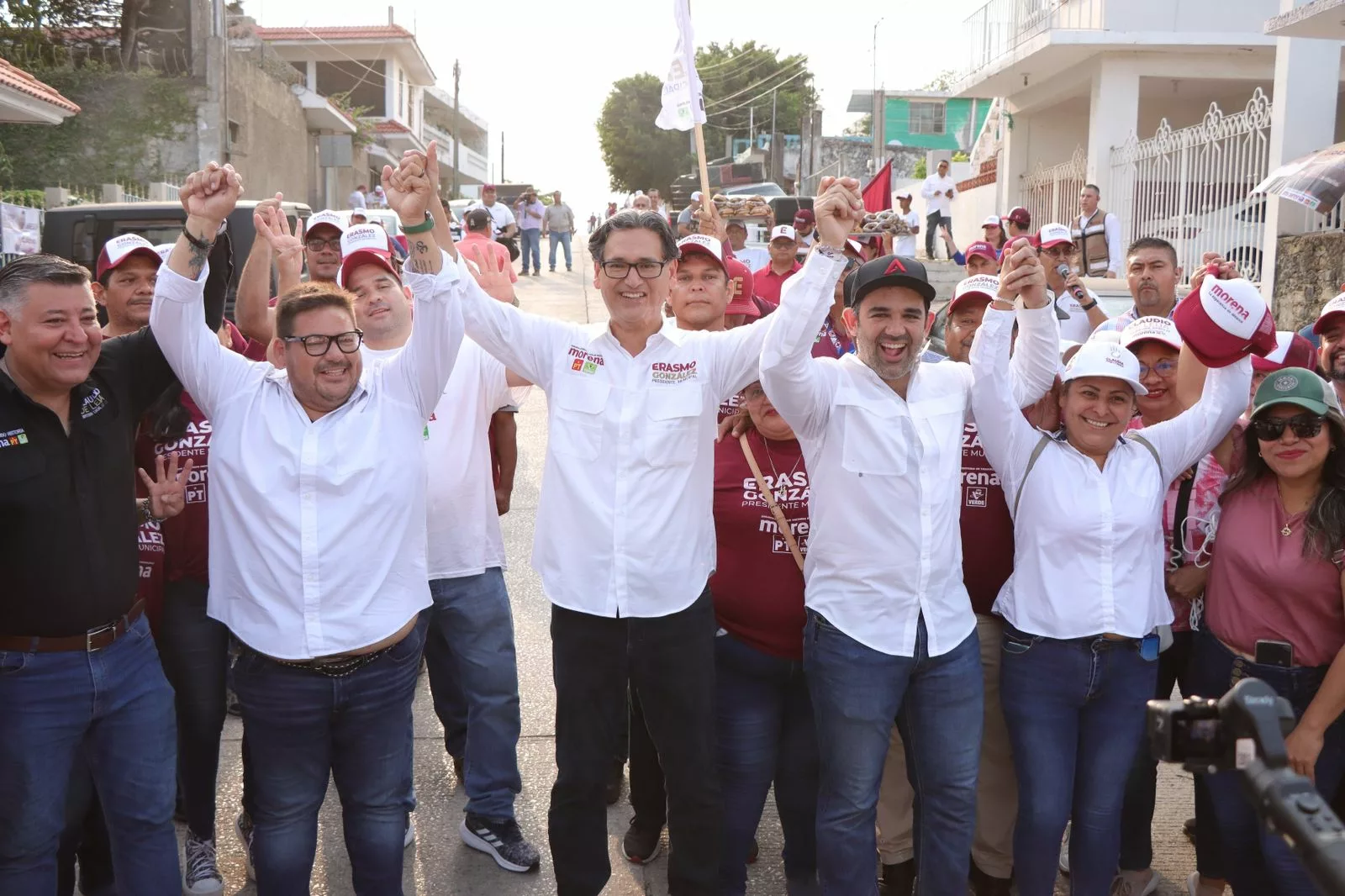 Movimiento Ciudadano apoya a Erasmo González en Madero