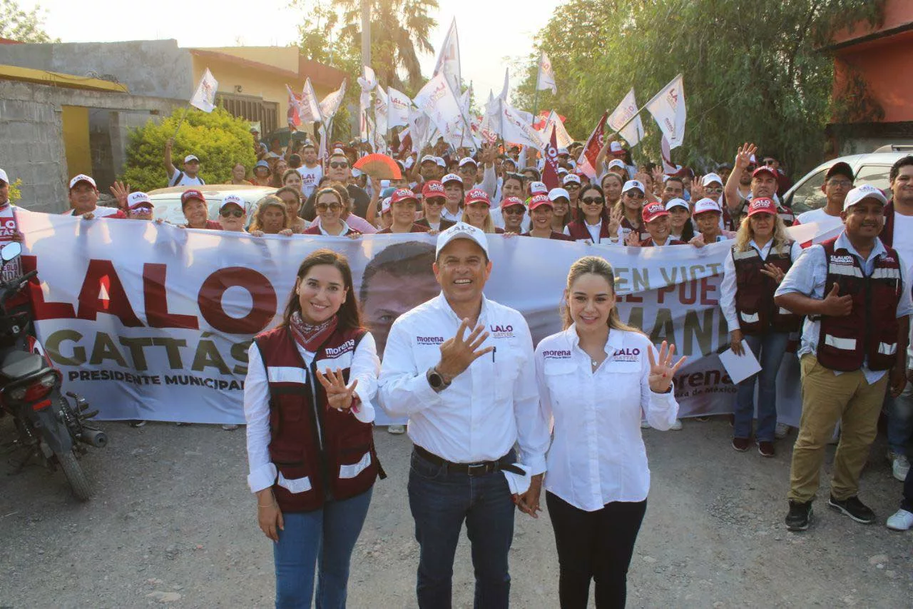 Lalo Gattás llama a defender el voto masivo por Morena