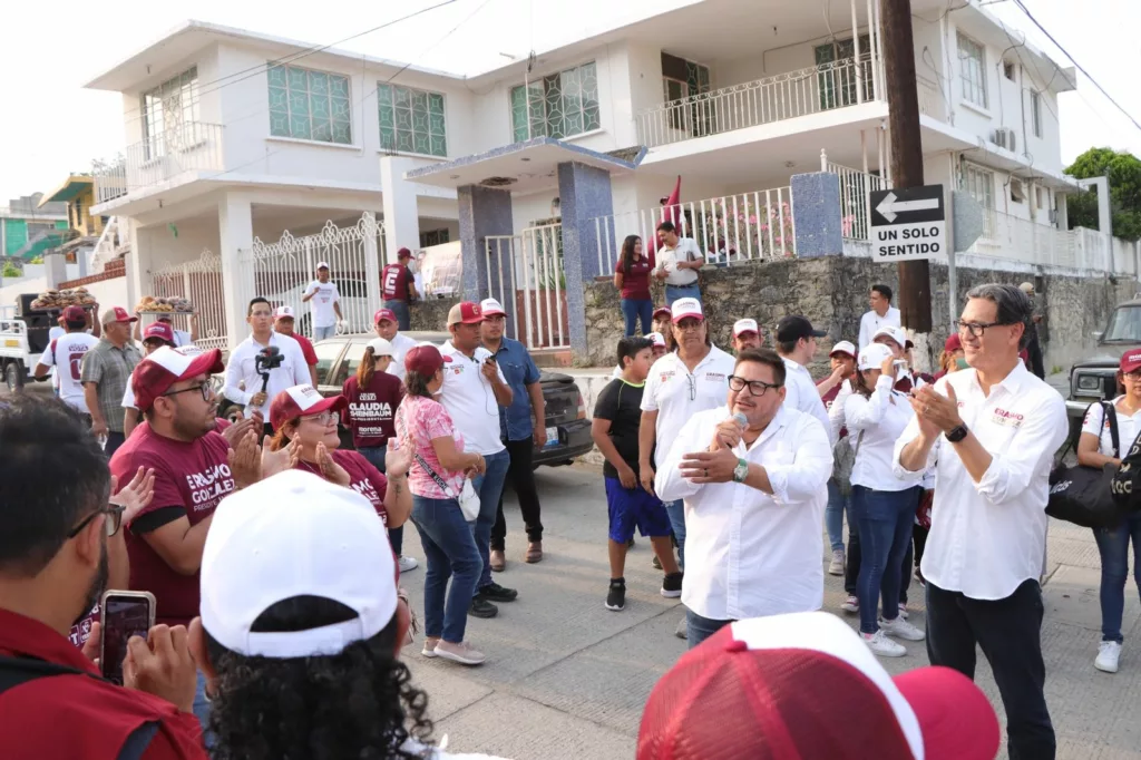 Movimiento Ciudadano apoya a Erasmo González en Madero