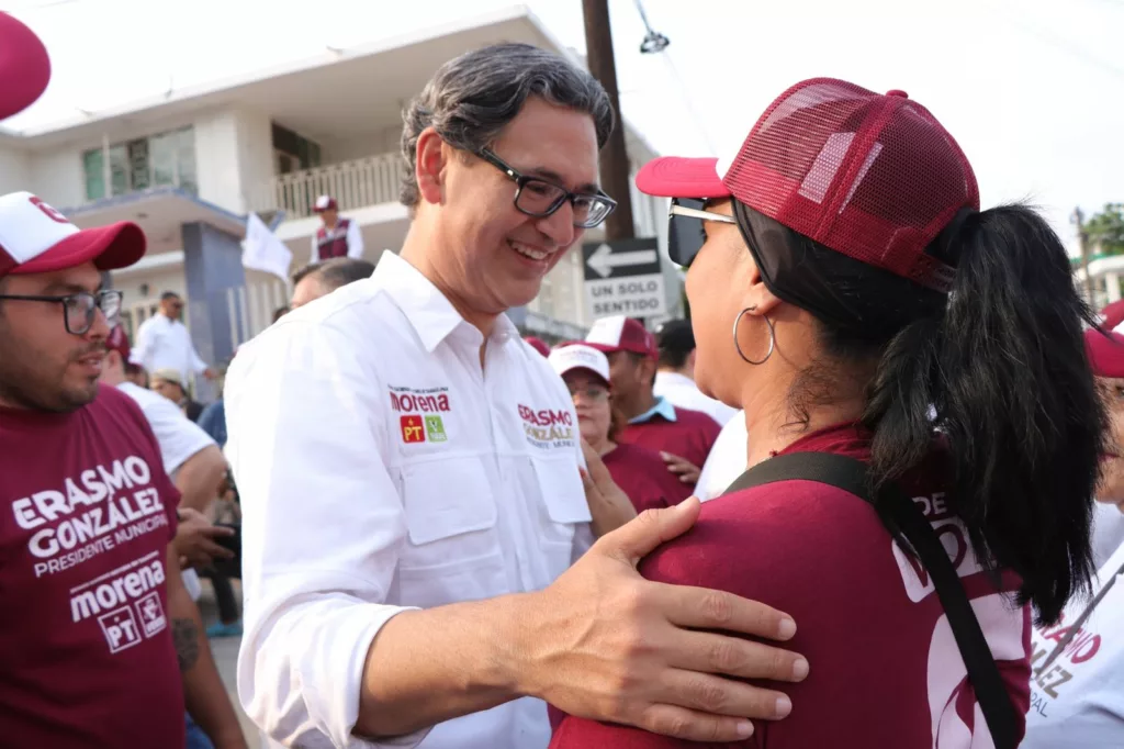 Movimiento Ciudadano apoya a Erasmo González en Madero