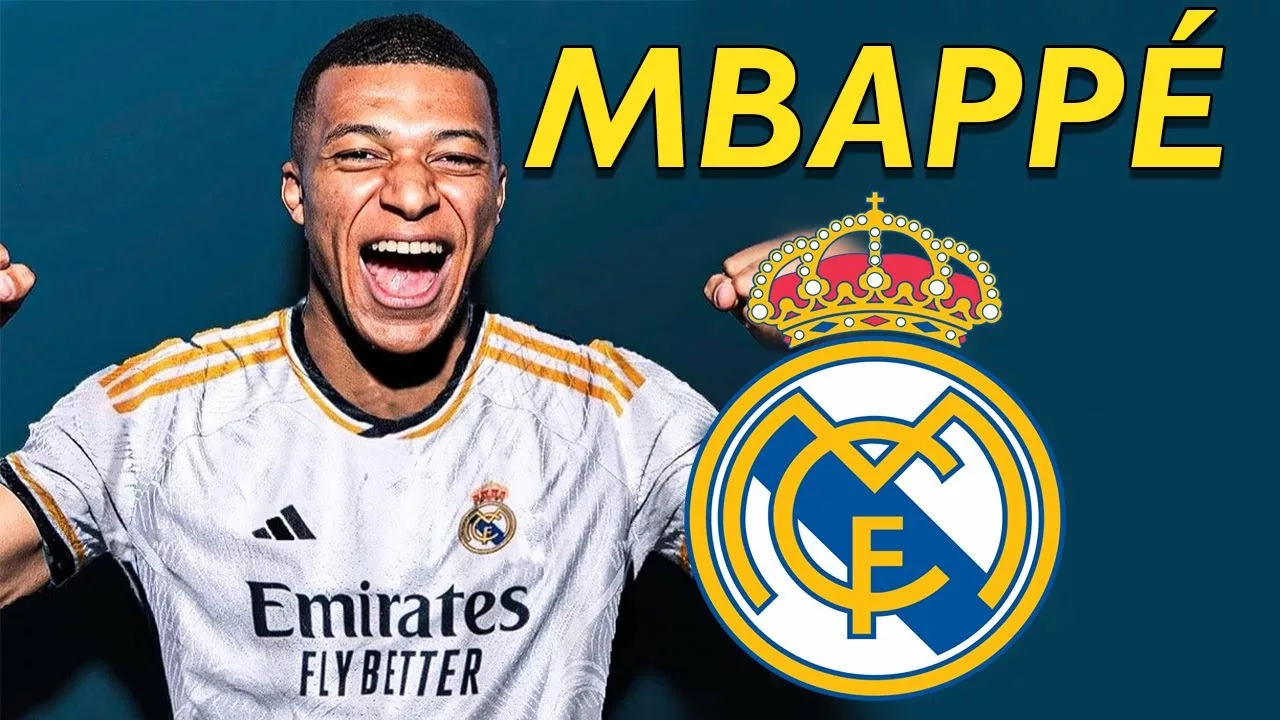 Mbappé con Real Madrid