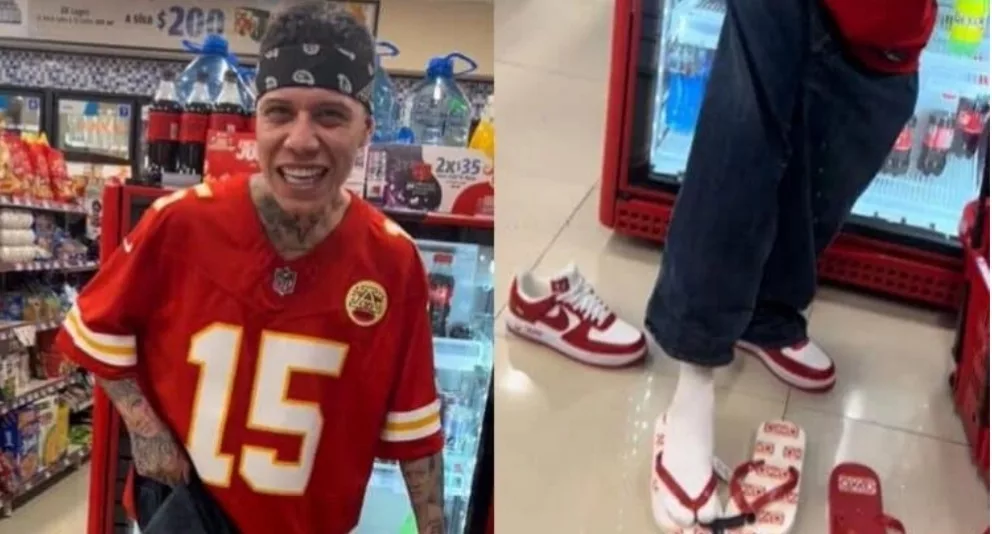 Santa Fe Klan Se Vuelve Viral por Comprar Chanclas en Oxxo