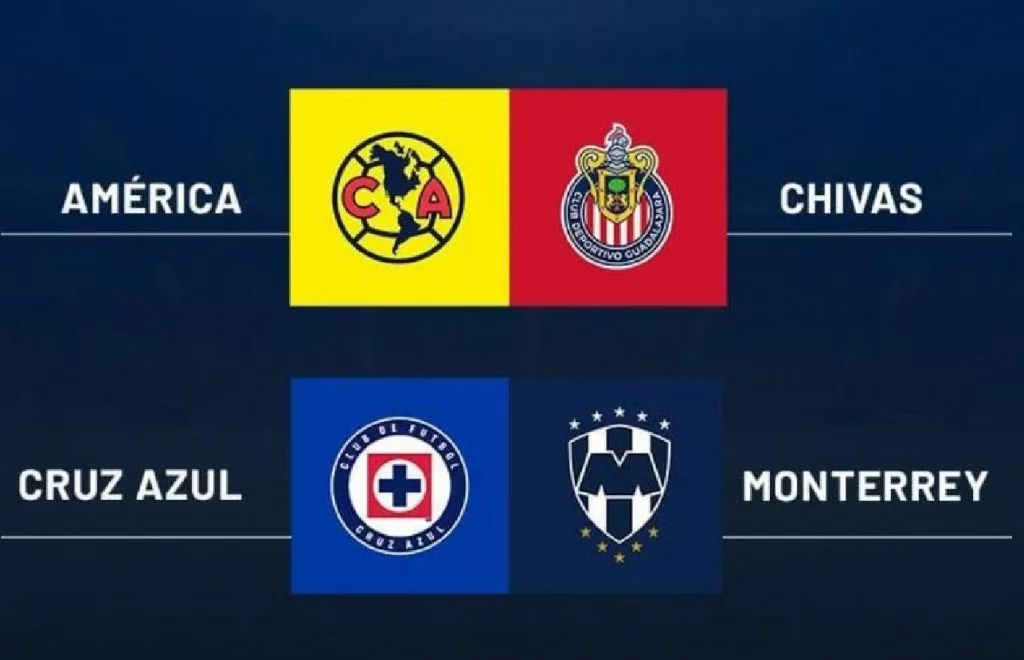 Semifinales del Clausura 2024: América, Chivas, Cruz Azul y Monterrey Buscan la Corona