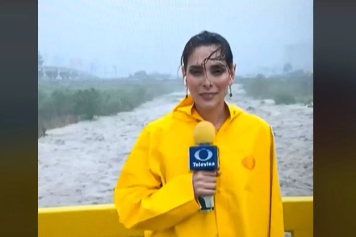 Conductora se Viraliza por Maquillaje Intacto durante Tormenta