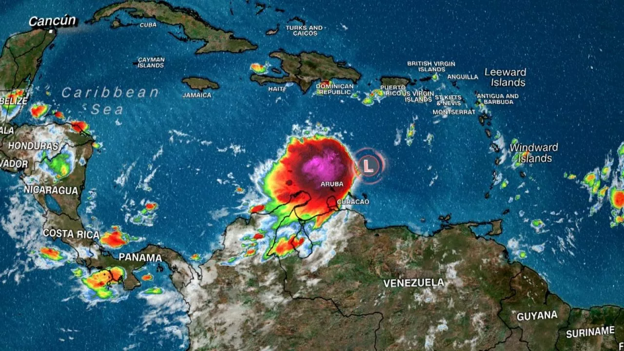 Disturbio tropical en el Caribe podría convertirse en tormenta