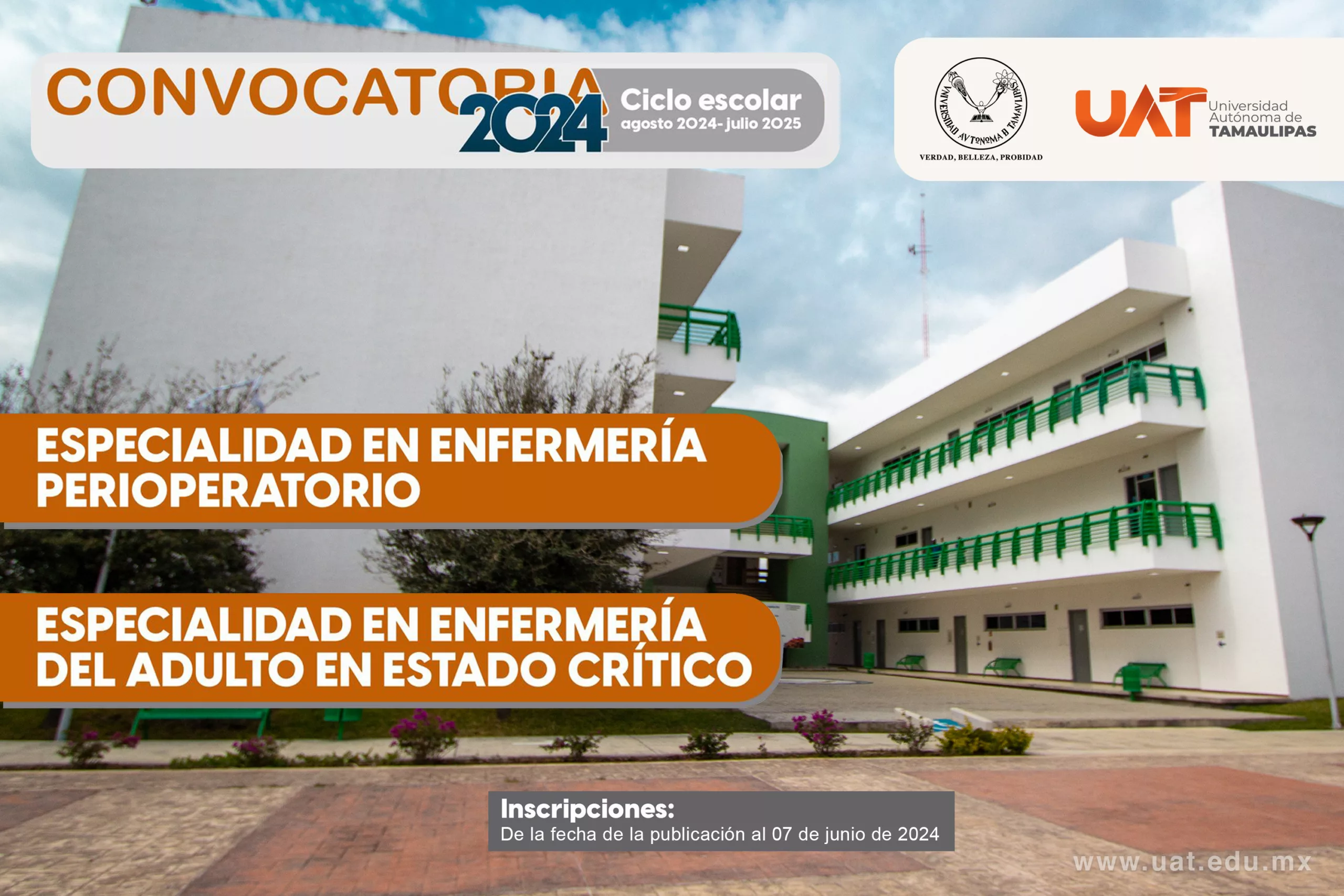 Especialidades en enfermería UAT