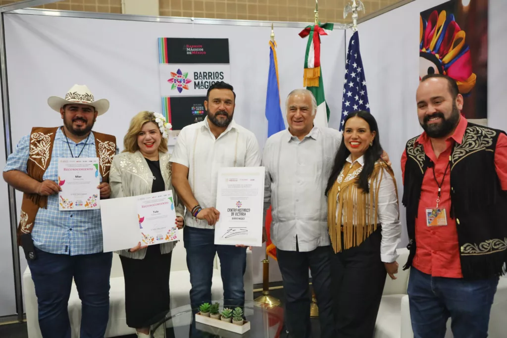 Victoria recibe nombramiento de Barrio Mágico en Tianguis Internacional