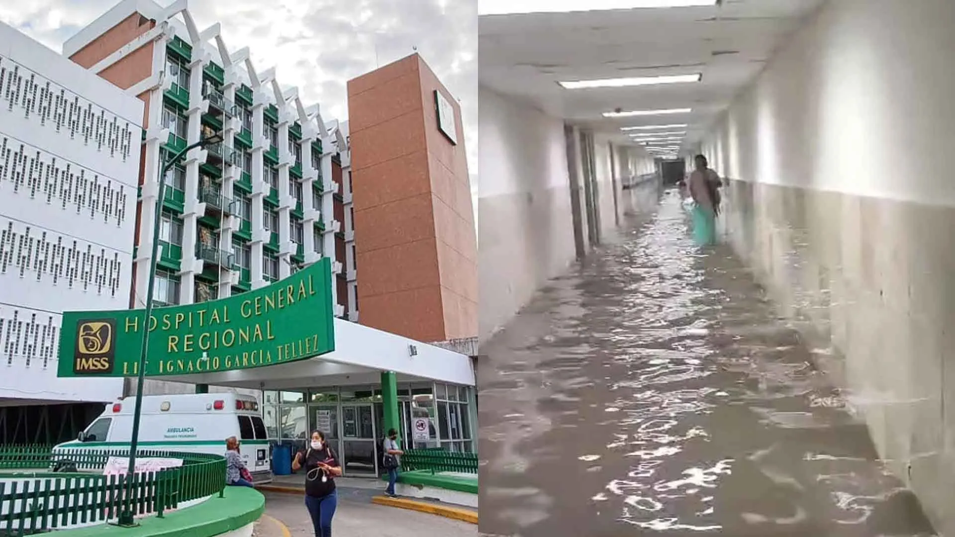 Inundación en Hospital de Ciudad Madero No Afecta Servicios