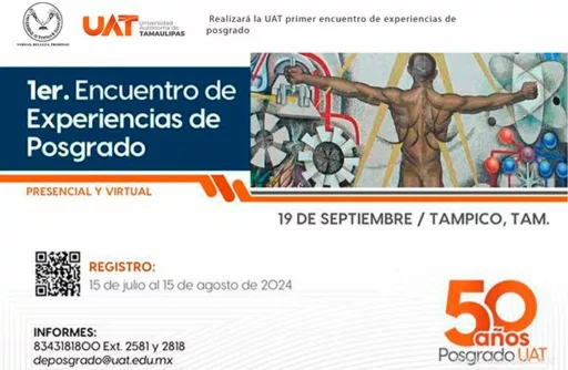 UAT Celebra 50 Aniversario del Posgrado con Encuentro de Experiencias