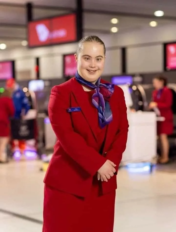 Primera Persona con Discapacidad en Virgin Airlines Australia