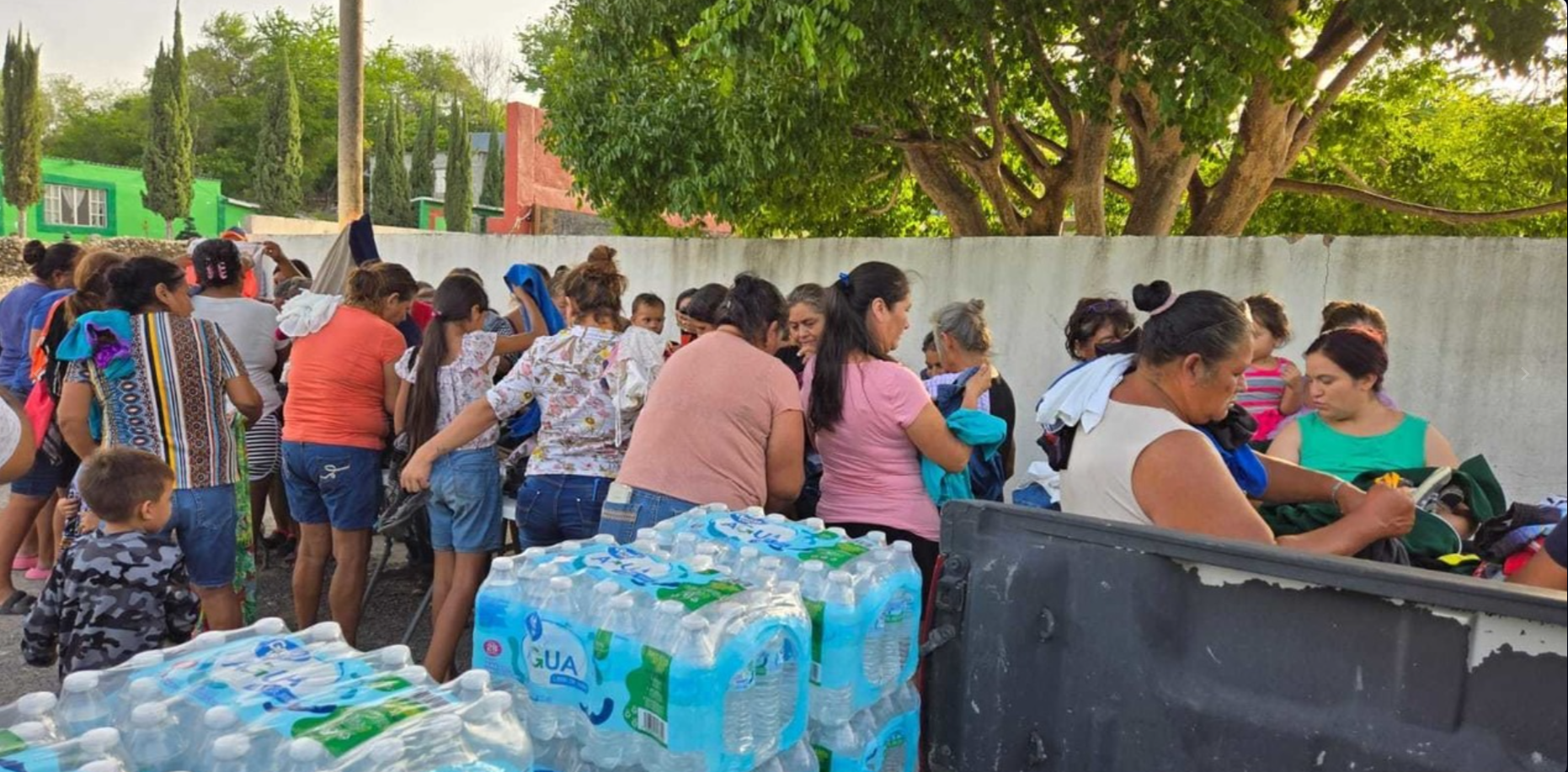 Solidaridad en Güémez tras la Tormenta 'Alberto'