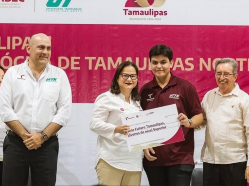 Entregarán 16 mil Becas "Futuro Tamaulipas"