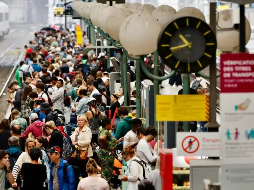 Sabotaje en Red Ferroviaria de París Causa Caos en el Día de Inauguración de los Juegos Olímpicos