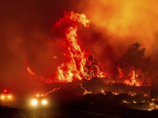 Incendio 'Park' arrasa el norte de California