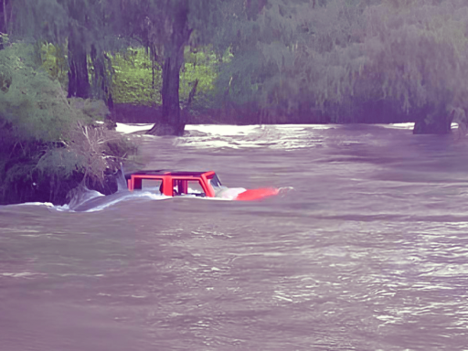 Jeeperos se Salvan al Cruzar el Río Sabinas en Gómez Farías