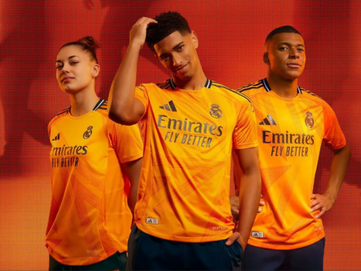 Real Madrid Estrena Equipación Naranja para la Temporada 2024-2025