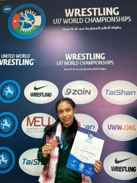 Gabriela Palacios hace historia en la Copa del Mundo Sub-17 de Luchas Asociadas