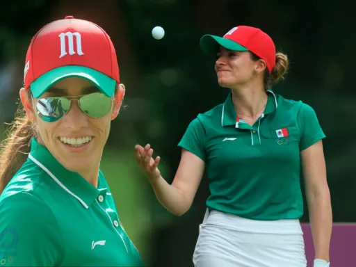 Gaby López Inicia en el Top 3 del Golf Olímpico