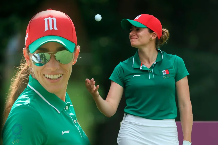 Gaby López Inicia en el Top 3 del Golf Olímpico