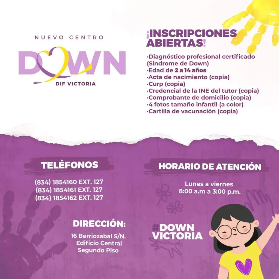 Abre sus Puertas "Down Victoria": Centro de Atención Especializada para Personas con Síndrome de Down