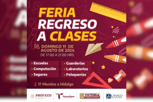 Feria 'Regreso a Clases' se Realizará en el 17 este Domingo