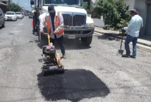 Avanza el mejoramiento de calles en Ciudad Victoria