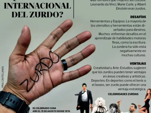 ¡Feliz Día Internacional de la Zurdera! 🎉