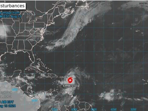 Se Forma la Tormenta Tropical Ernesto en el Atlántico: Esto Sabemos