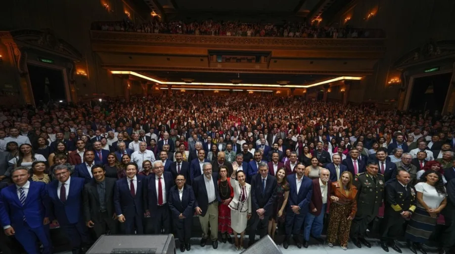 Américo Villarreal celebra constancia de Claudia Sheinbaum como presidenta de México