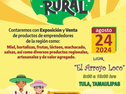 Disfruta del Tianguis Rural en Tula este 24 de agosto