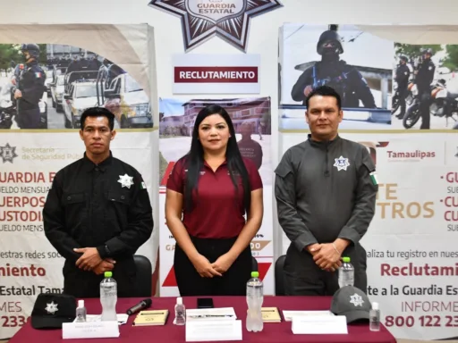 Ofrecen Más de 200 Vacantes para Guardia Estatal y 50 para Custodios en Tamaulipas