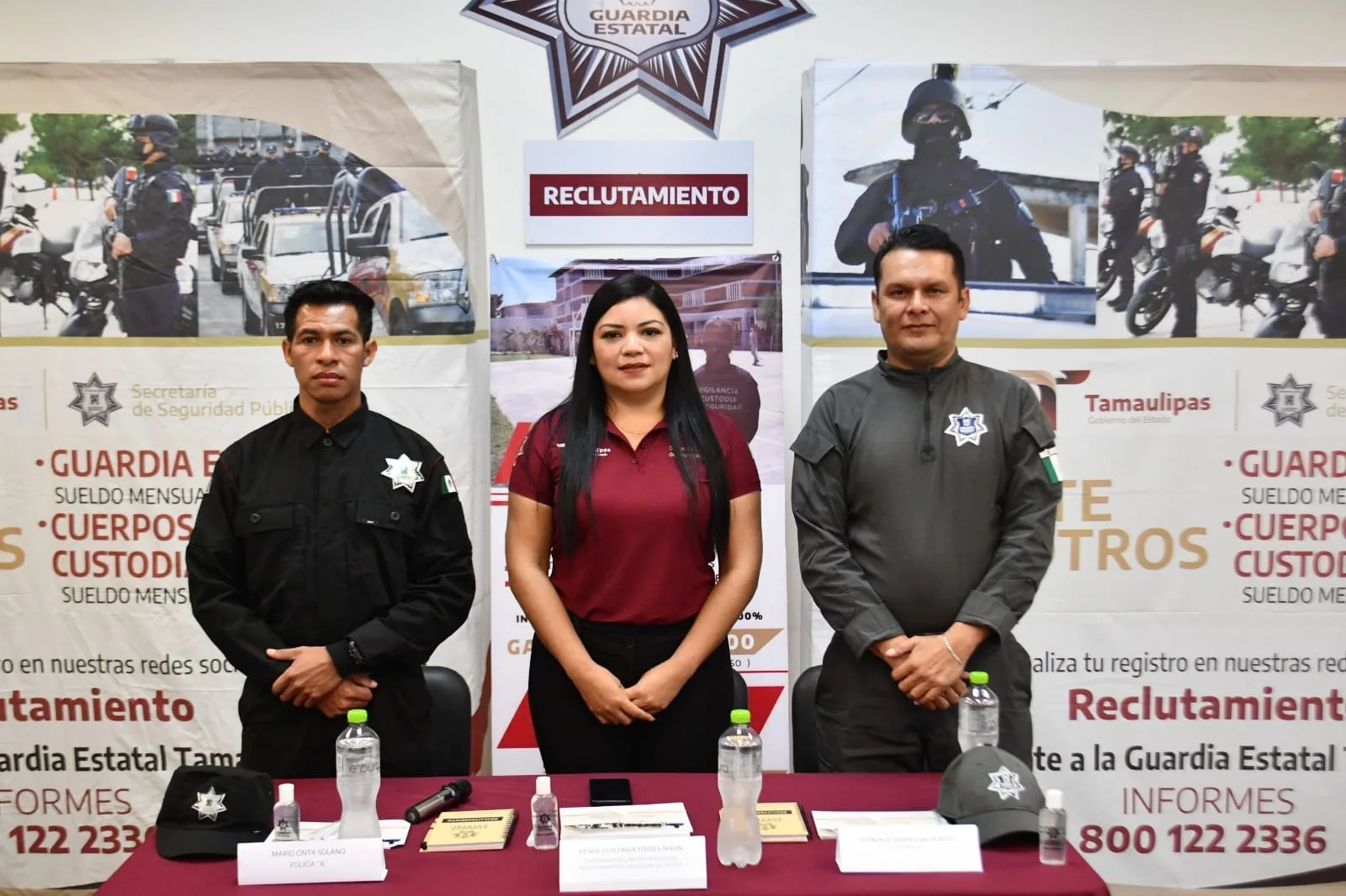 Ofrecen Más de 200 Vacantes para Guardia Estatal y 50 para Custodios en Tamaulipas