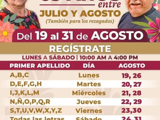 Inicia registro para el programa 65 y más en Tamaulipas