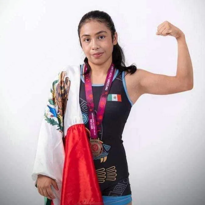 Gabriela Palacios Hernández competirá por el bronce en la Copa del Mundo Juvenil de Luchas Asociadas