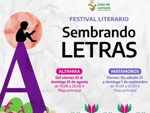 ITCA invita al Festival Sembrando Letras en Altamira