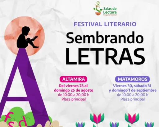 ITCA invita al Festival Sembrando Letras en Altamira